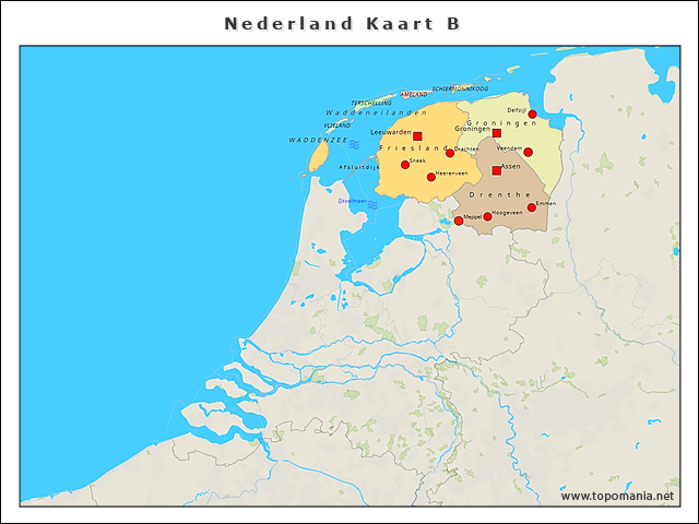 nederland-kaart-b
