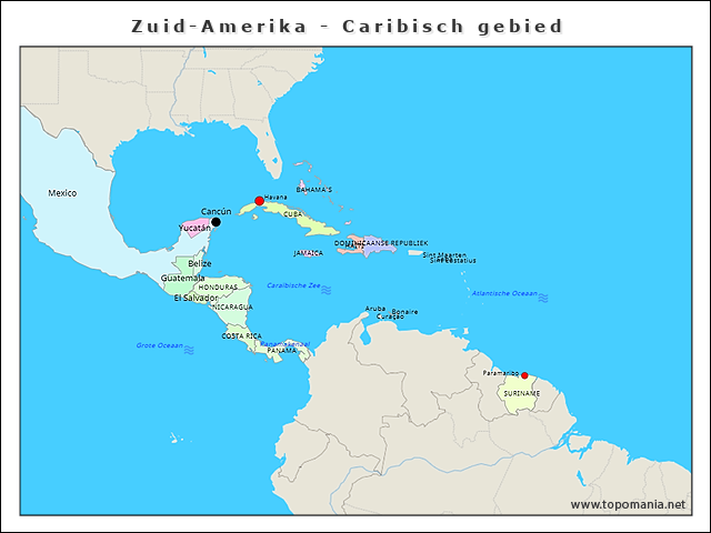 zuid-amerika-caribisch-gebied