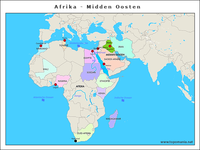 afrika-midden-oosten