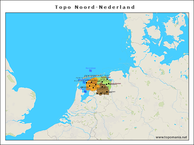 topo-noord-nederland