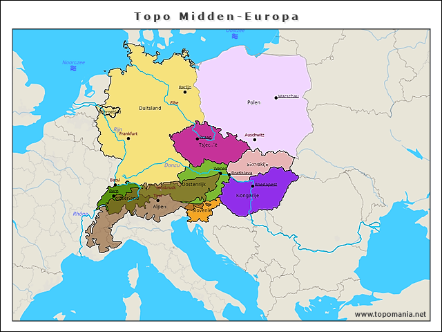 topo-midden-europa