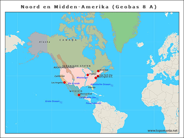 noord-en-midden-amerika-(geobas-8-a)