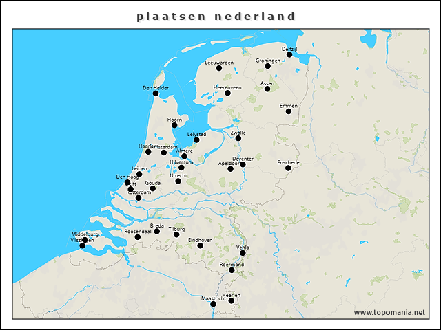 plaatsen-nederland