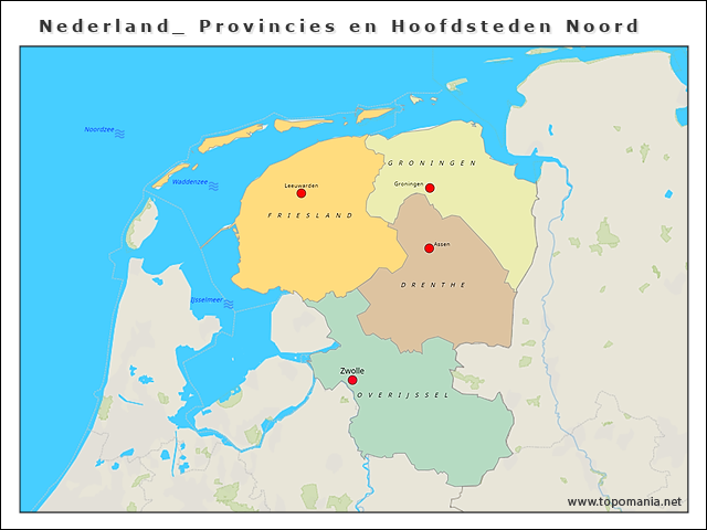 nederland_-provincies-en-hoofdsteden-noord