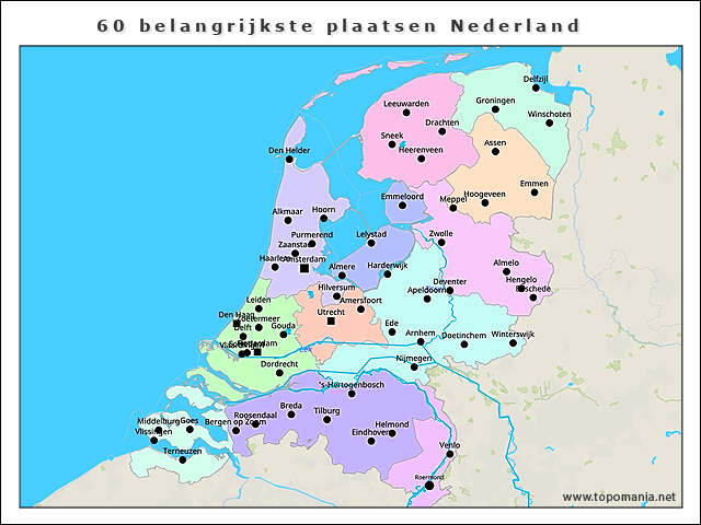 60-belangrijkste-plaatsen-nederland