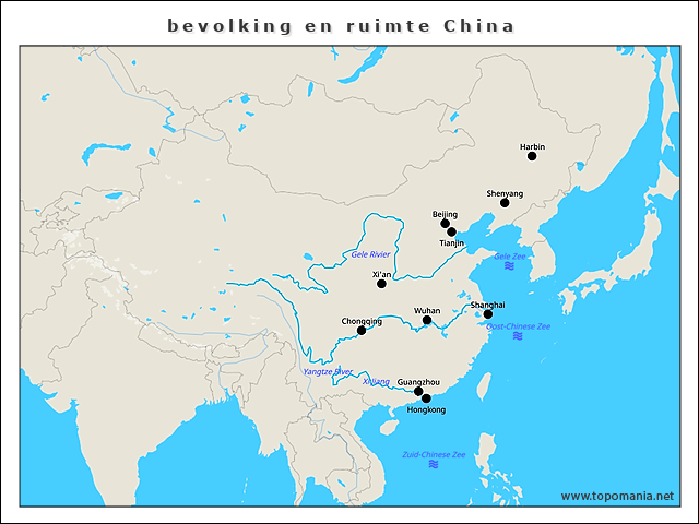 bevolking-en-ruimte-china