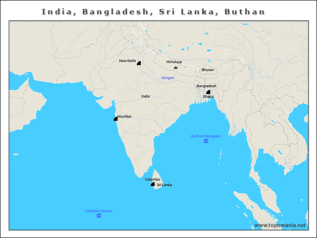 india-bangladesh-sri-lanka-buthan