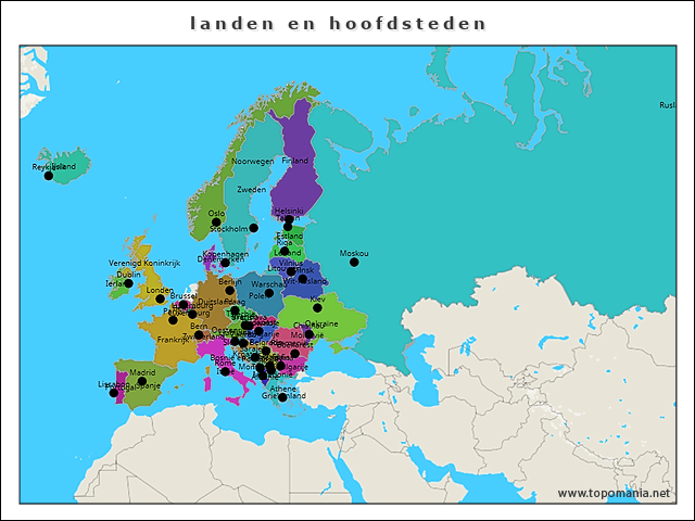 landen-en-hoofdsteden