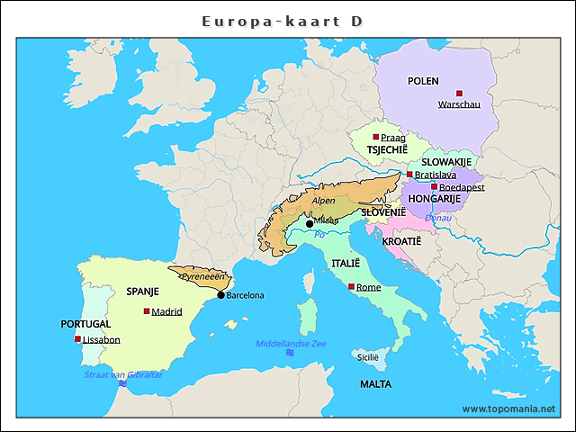 europa-kaart-d