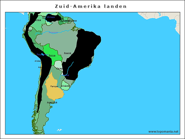 zuid-amerika-landen