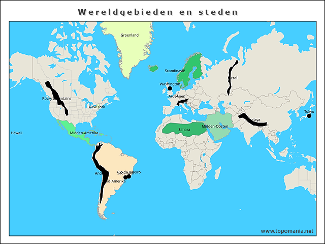 wereldgebieden-gebergten-en-steden