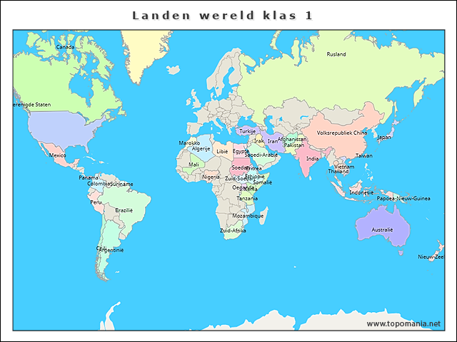 landen-wereld-klas-1