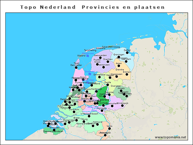 topo-nederland-provincies-en-plaatsen