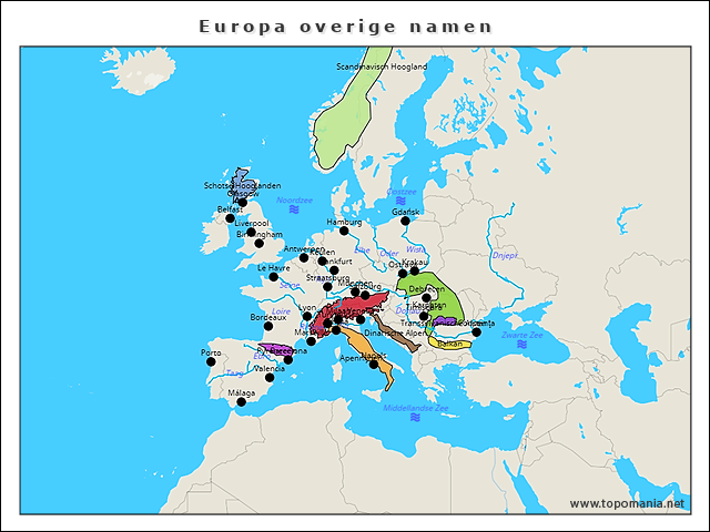 europa-overige-namen