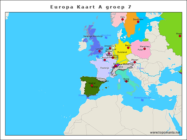 europa-kaart-a-groep-7