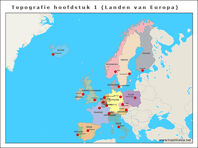 topografie-hoofdstuk-1-(landen-van-europa)