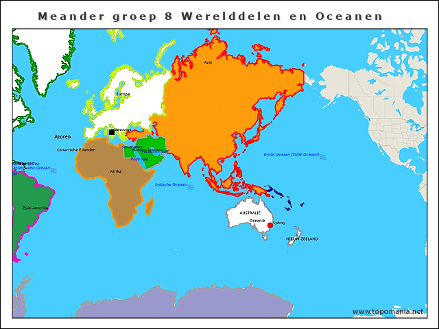 meander-groep-8-werelddelen-en-oceanen