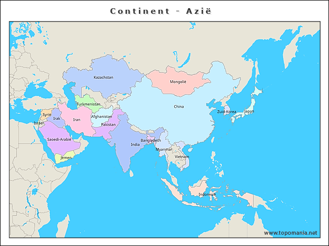 continent-azie