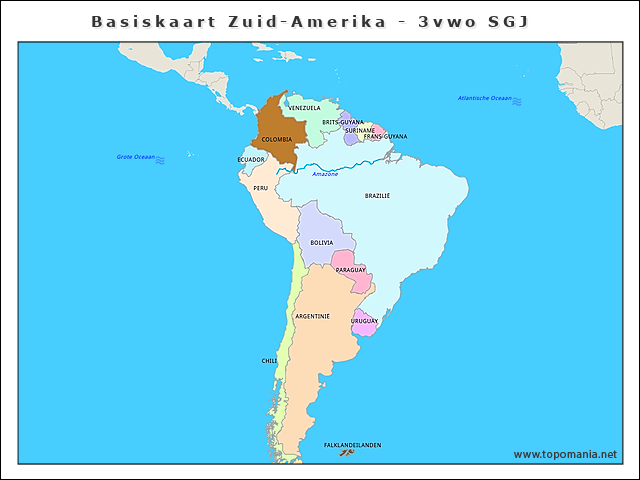 basiskaart-zuid-amerika-3vwo-sgj