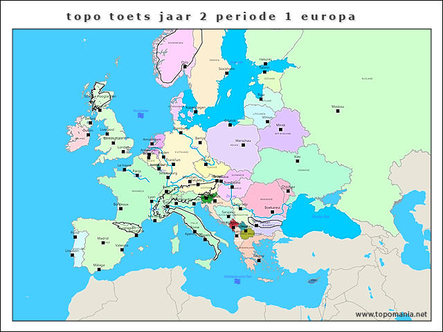 topo-toets-jaar-2-periode-1-europa