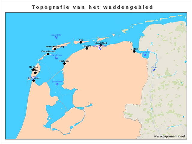 topografie-van-het-waddengebied