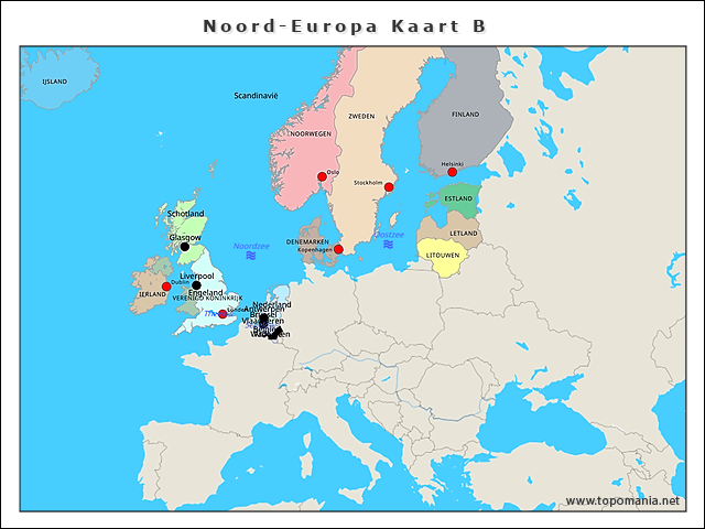 noord-europa-kaart-b