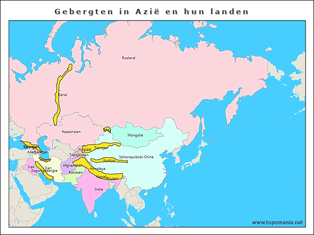 gebergten-in-azie-en-hun-landen