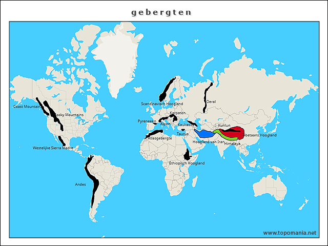 gebergten