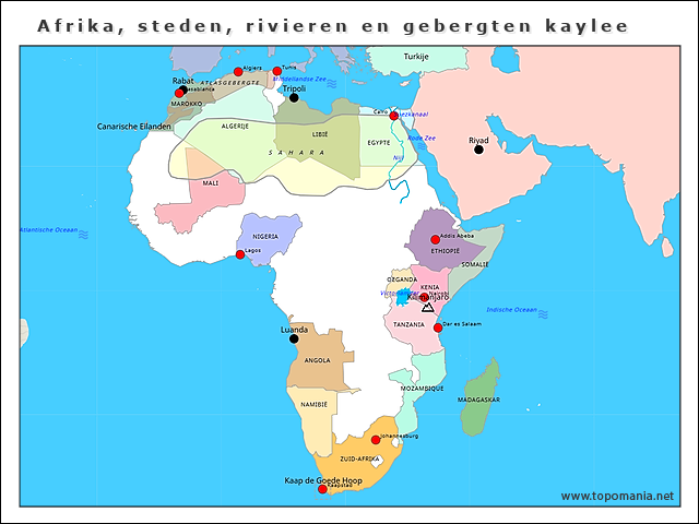 afrika-steden-rivieren-en-gebergten-kaylee