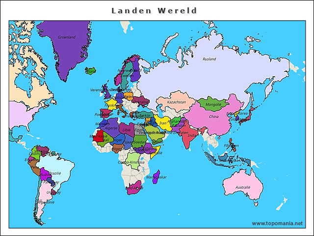 landen-wereld