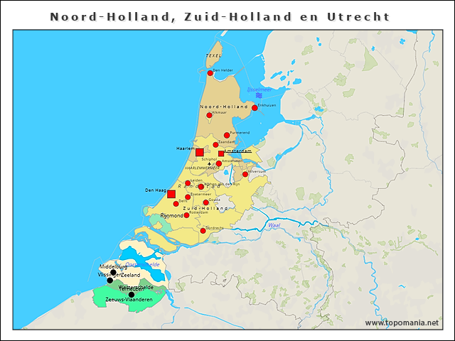 nederland-noord-holland-zuid-holland-en-zeeland