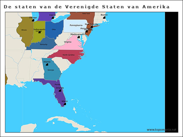 de-staten-van-de-verenigde-staten-van-amerika
