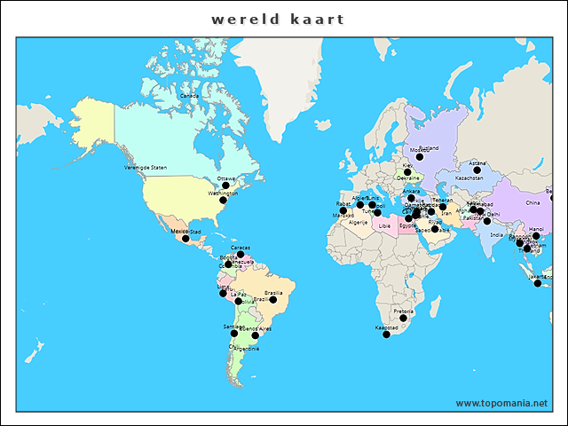 wereld-kaart