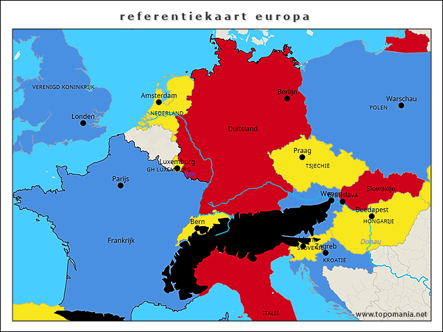 referentiekaart-europa