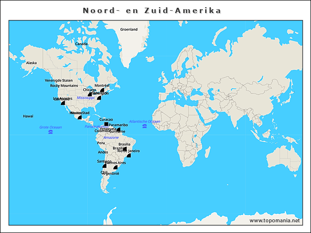 noord-en-zuid-amerika