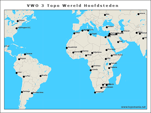 vwo-3-topo-wereld-hoofdsteden