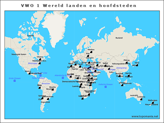 vwo-1-wereld-landen-en-hoofdsteden
