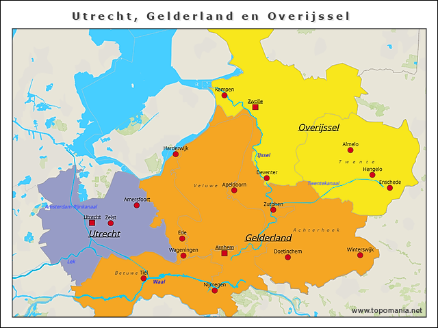 utrecht-gelderland-en-overijssel