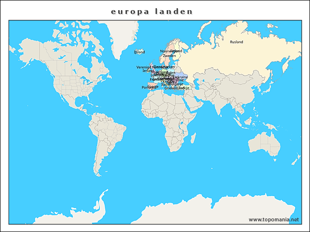 europa-landen