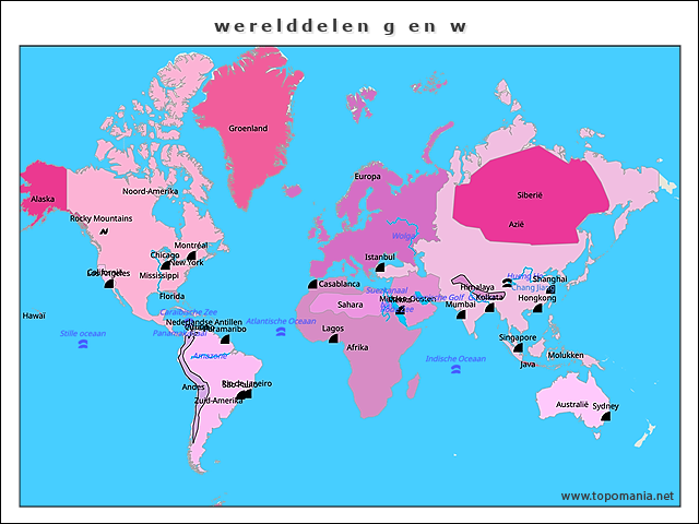 werelddelen-g-en-w