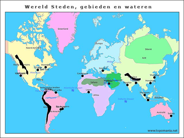 wereld-steden-gebieden-en-wateren