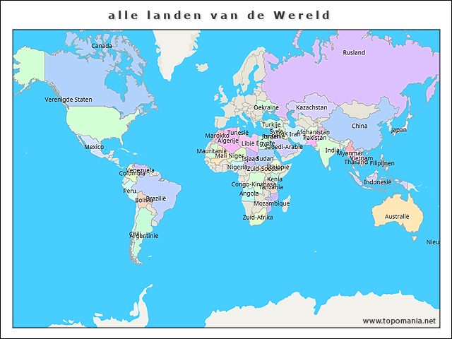 alle-landen-van-de-wereld