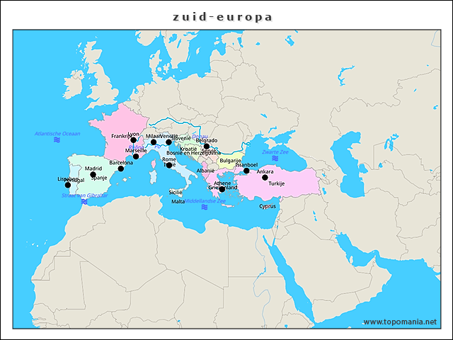 zuid-europa
