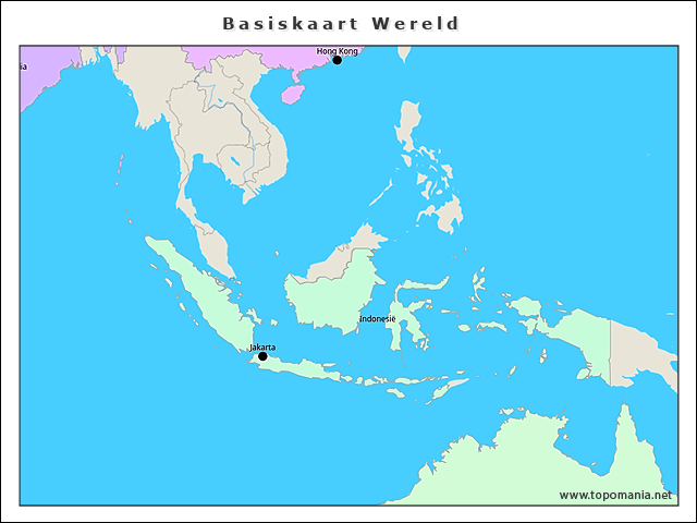 basiskaart-wereld