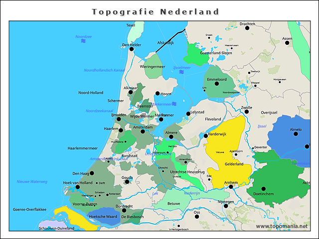 topografie-nederland