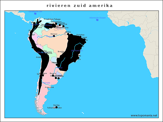 rivieren-zuid-amerika