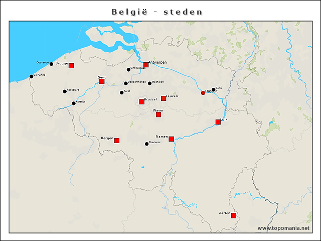 belgie-steden