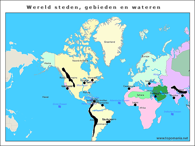 wereld-steden-gebieden-en-wateren