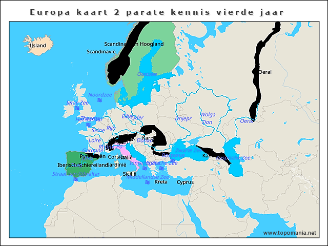 europa-kaart-2-parate-kennis-vierde-jaar