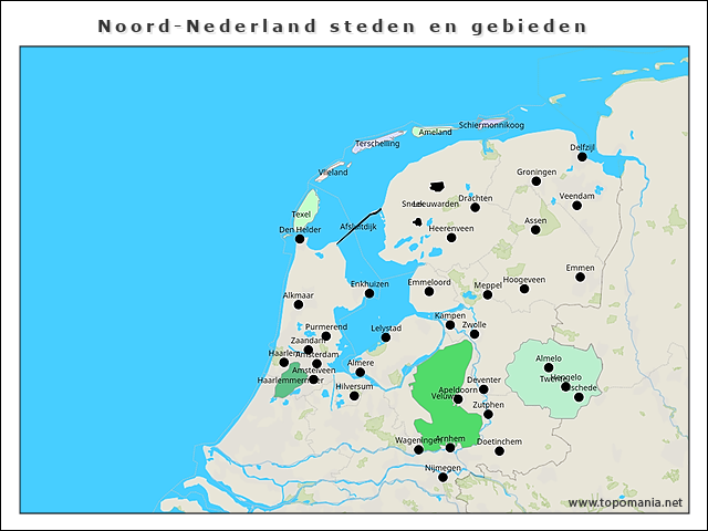 noord-nederland-steden-en-gebieden